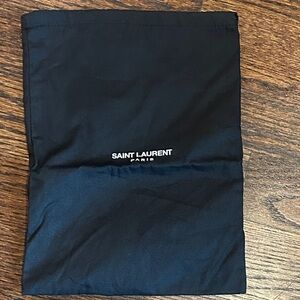 Authentic Saint Laurent, Black Dust Bag (153)
